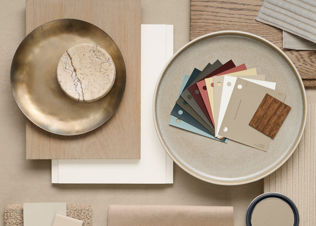 Sherwin Williams 2026 Color of the Year - Swatches refined pops of color